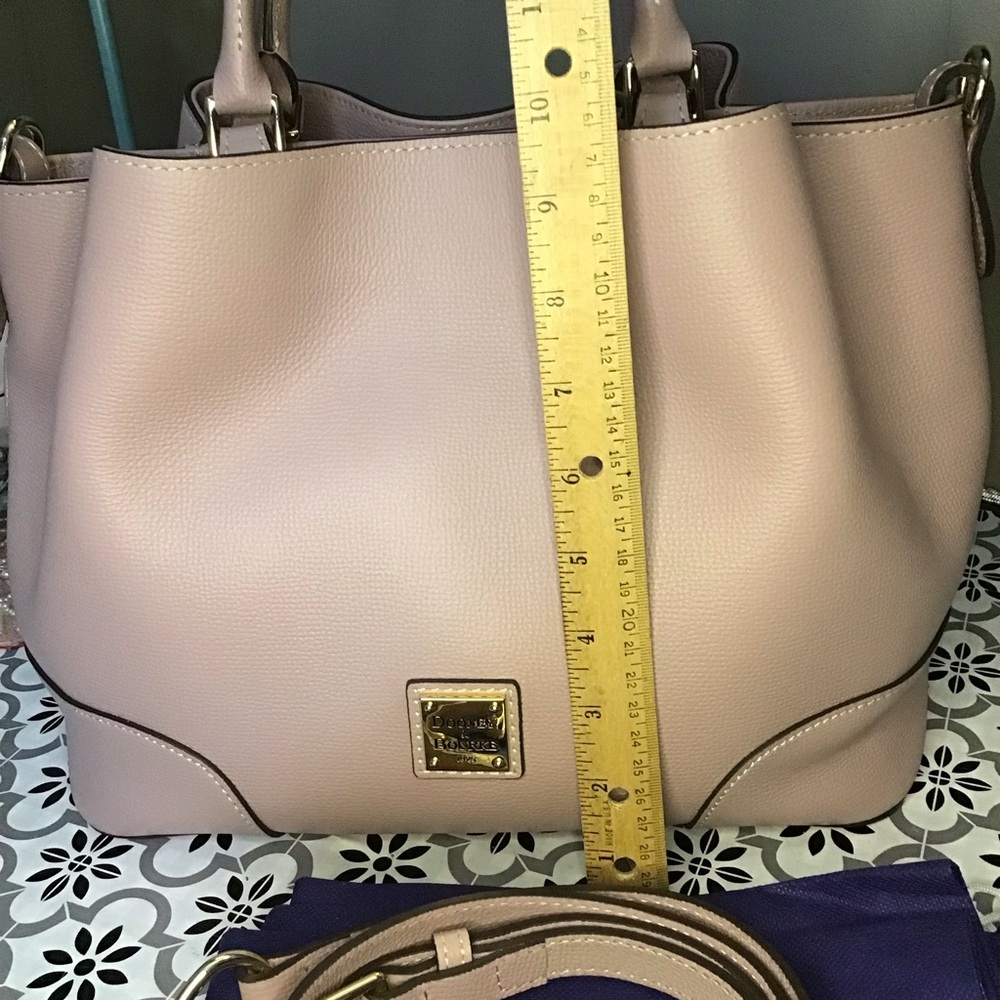 Dooney & Bourke Pink Satchel - Picture 3 of 16